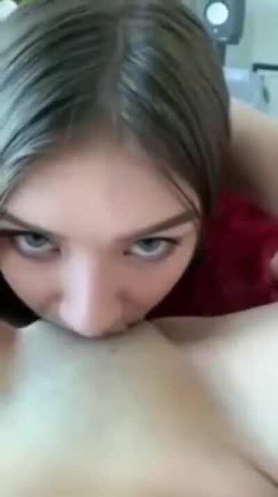 Licking my boyfriend's new girlfriend's pussy