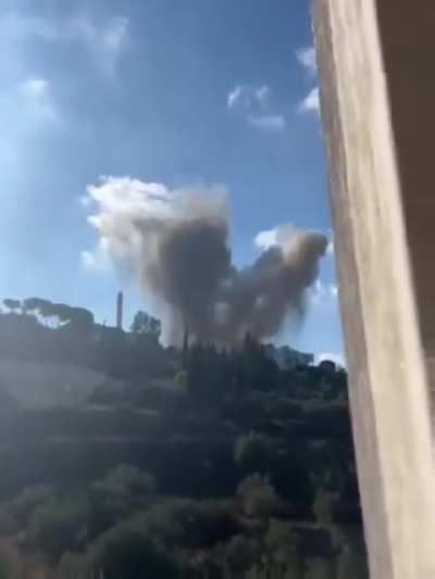 IDF bombs a church in Lebanon