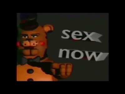 Toy freddy has a special message for you