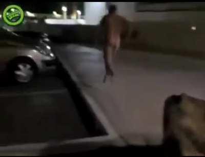 Streaker fail - Old video but still cracks me up