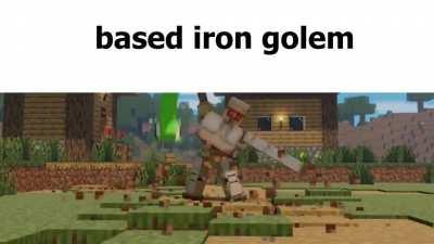 iron golem based 😳