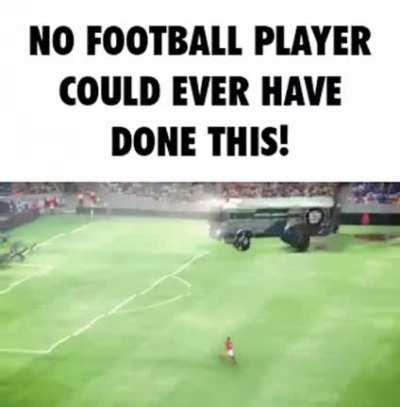No football player could ever have done this!