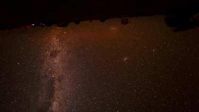 Earth's rotation stabilized on the night sky (Tivoli, Namibia)