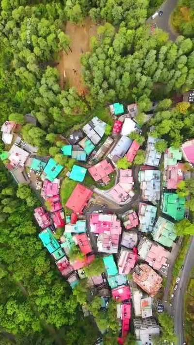 Beautiful Shimla - Aerial View