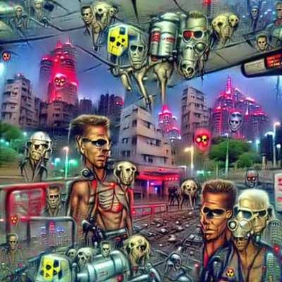 Skynet Visual Hallucinations