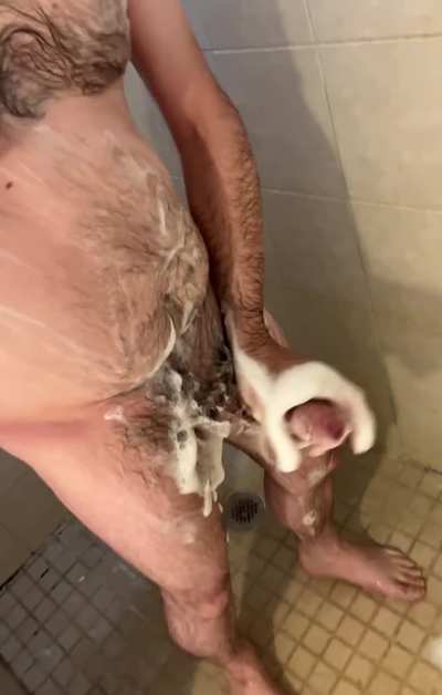 Take a shower with The Dad Next Door (46)