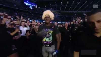 Israel Adesanya Walkout For UFC 281.