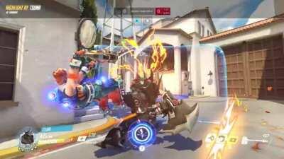 Blocked a shatter then 180 blocked a d.va bomb, followed up by a 6k shatter