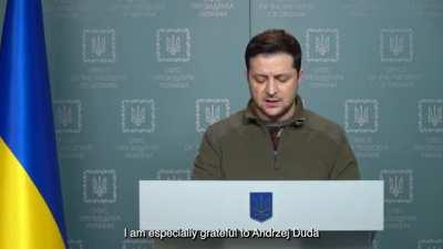 New statement of the President of Ukraine: &quot;When I ran for presidency, I said that each of us is the President. Because we are all responsible for our state. For our beautiful Ukraine. And now it turns out that each of us is a warrior&quot;