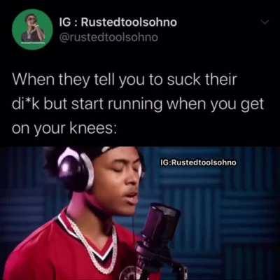 Why ya’ll running