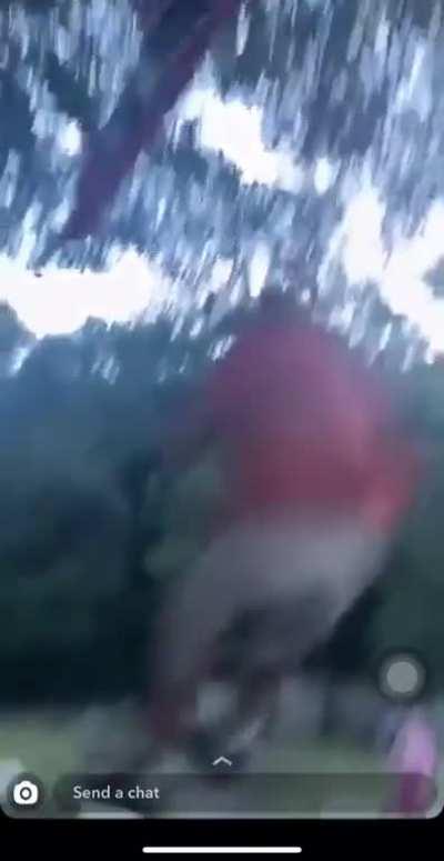 Confederate rope swing fail