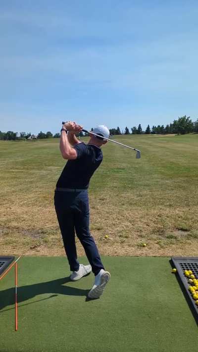 Should I be taking the club higher on the back swing?