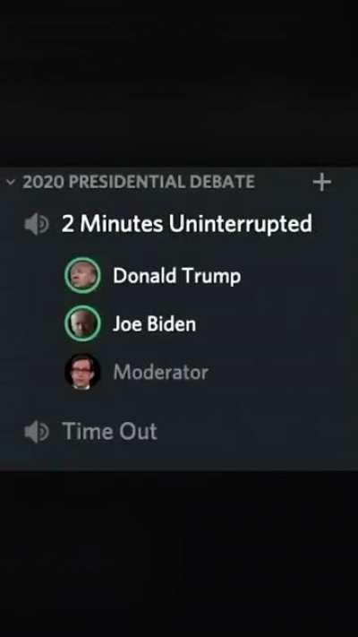 Boe Jiden and Tonald Drump in my Discord !!!! 😭😭😭😭😡😳😳😱