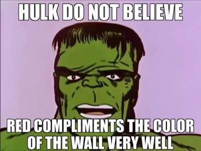 Is Hulk angry?