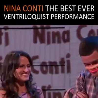 Nina Conti the best ventriloquist performance