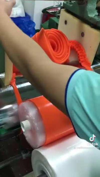 The Way the Silicone Rolls Up