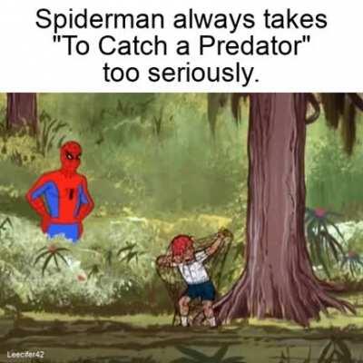 Go get 'em Spiderman!