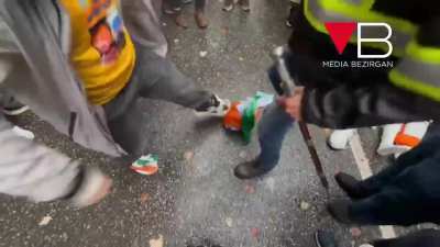 Khalistan separatists mobbed Modi’s effigy, desecrated flags in Vancouver, and demanded that Trudeau shut down all Indian consulates.