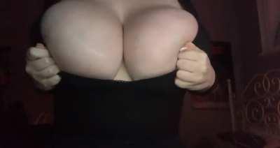 I love my huge heavy boobs OC