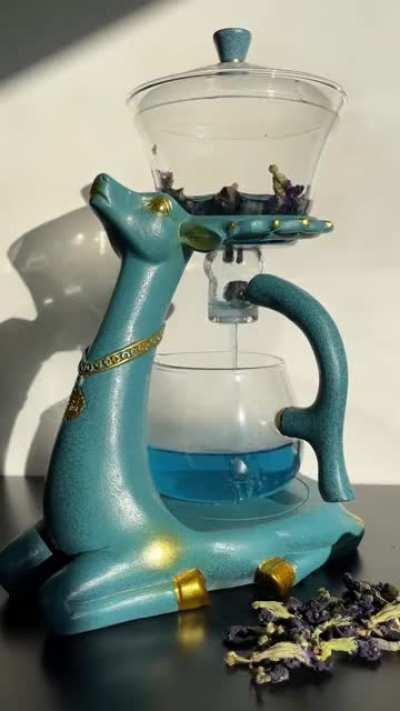 Mystical teapot design.