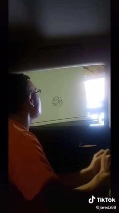 An actually great drive thru prank.