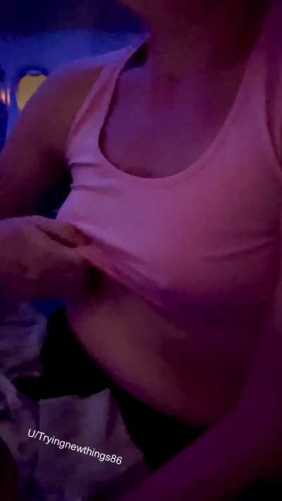 (Her) Tits on a plane