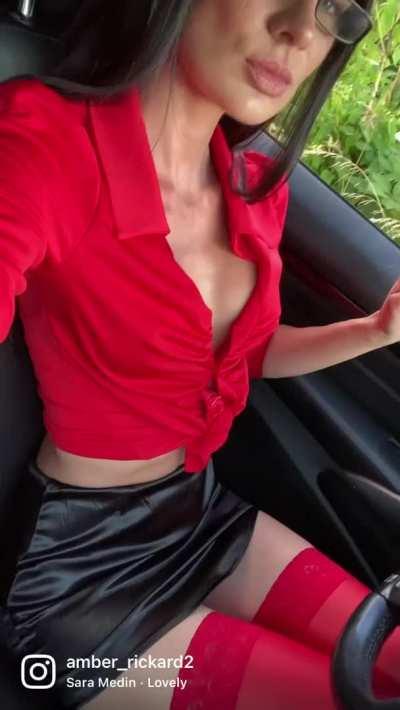 Nylons in the car