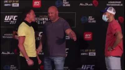 Throwback to my favorite Dana White moment of all time