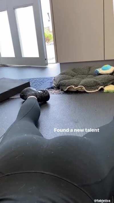 Madelaine Petsch’s workout ass