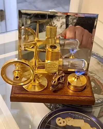 Miniature model of an Engine