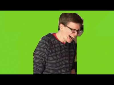 Scott Screaming Green Screen