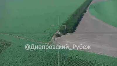 Russian Lancet drone strikes a German IRIS-T air defence system operated by Ukraine