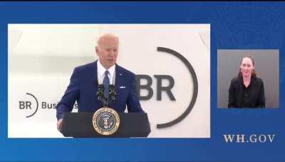 Biden: &quot;Now is the time where things are shifting. There's going to be a new world order out there and we've got to lead it.&quot;
