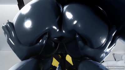 Puro Assimilation Animation by Vinoveto *Sound* (Male Twinning Latex-Monster)