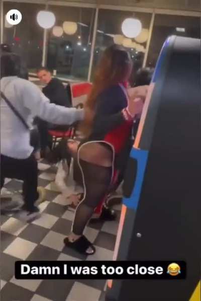 At a Waffle House