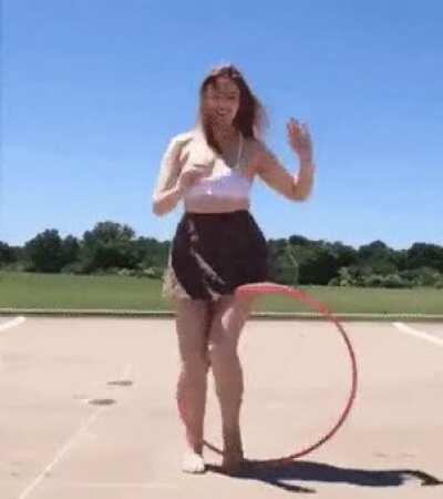 Remy's hula hoop skills