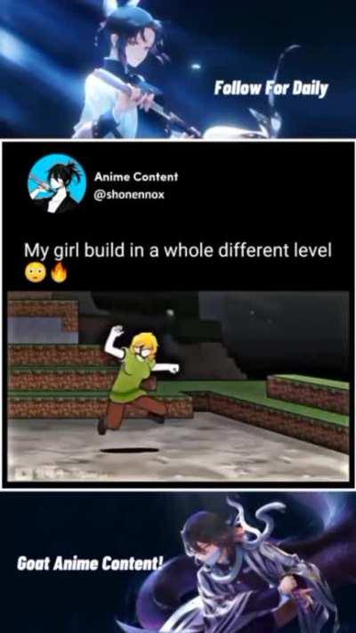 we need a minecraft anime