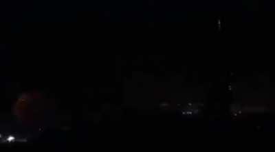 Massive airstrike on gaza tonight 