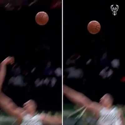 These two identical Basketball shots from the same game are strangely satisfying