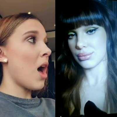 Cumshot Millie Bobby Brown