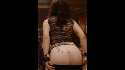 Idina Menzel flashing her ass in Rent