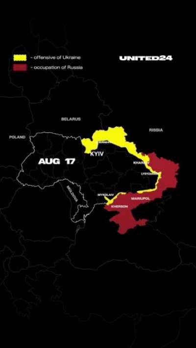 Ukraine war last 10 months in 15 seconds