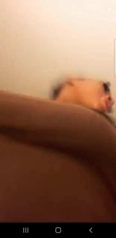 TikTok live titties slip out