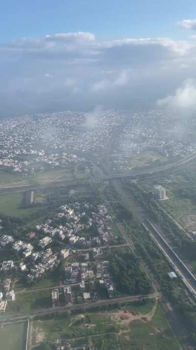 Lucknow on a clear July morning