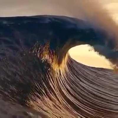 Waves touching the clouds