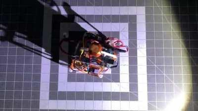 I made a robot that can sense the angle of a light source and be generally spooky! details in the comments