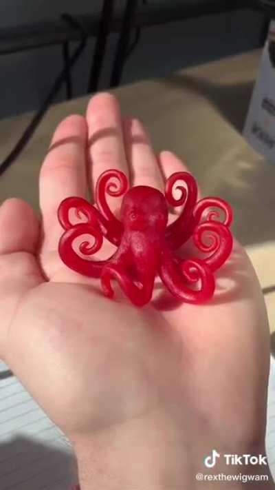 This person makes sculptures out of the wax part of babybel cheese