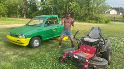 The ultimate lawn mower