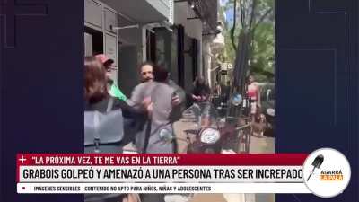 Grabois agredió a un vecino de palermo 