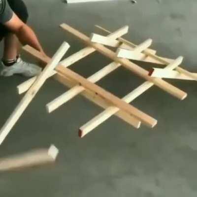 How to build a Da Vinci bridge